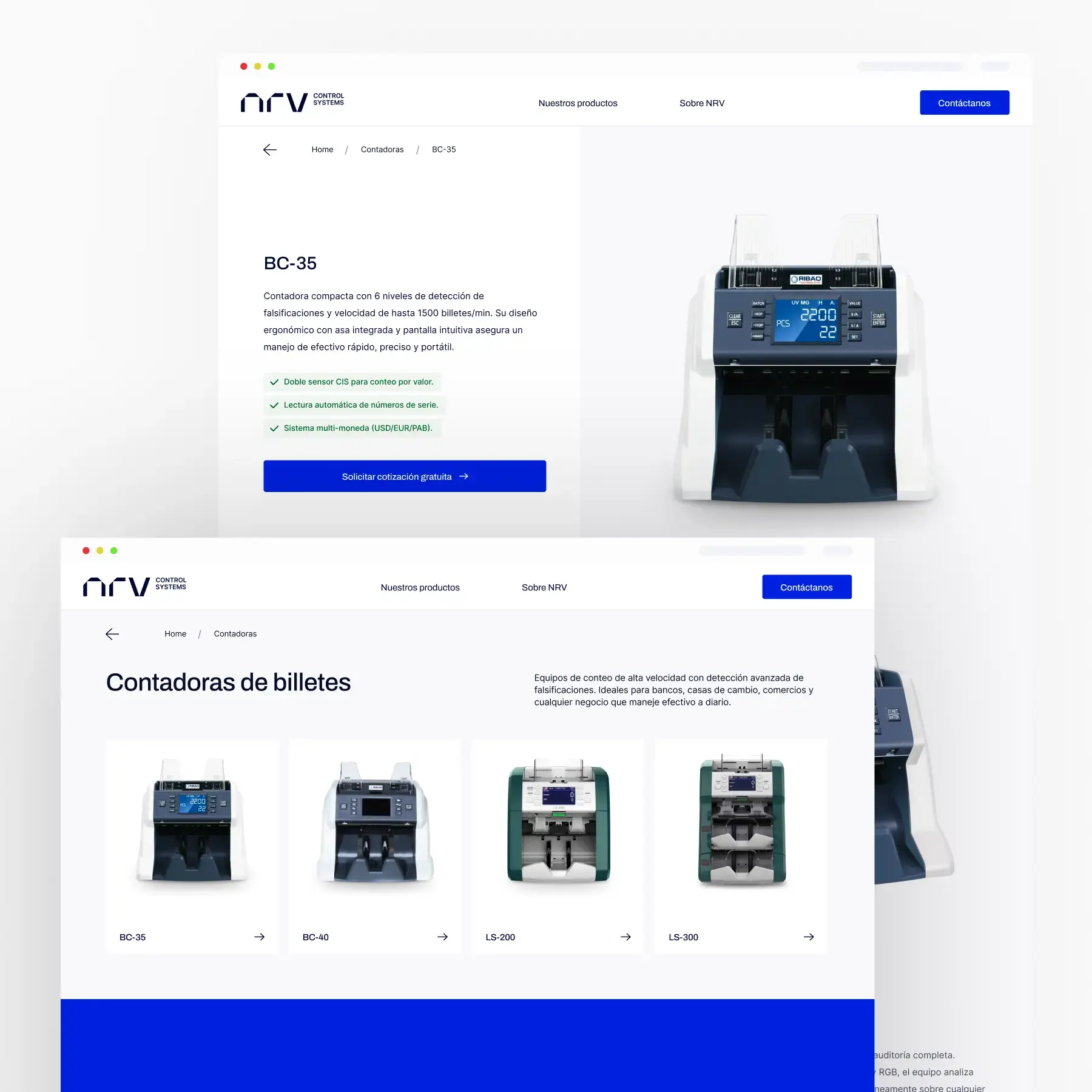 Web Platform for Control System Provider — 2