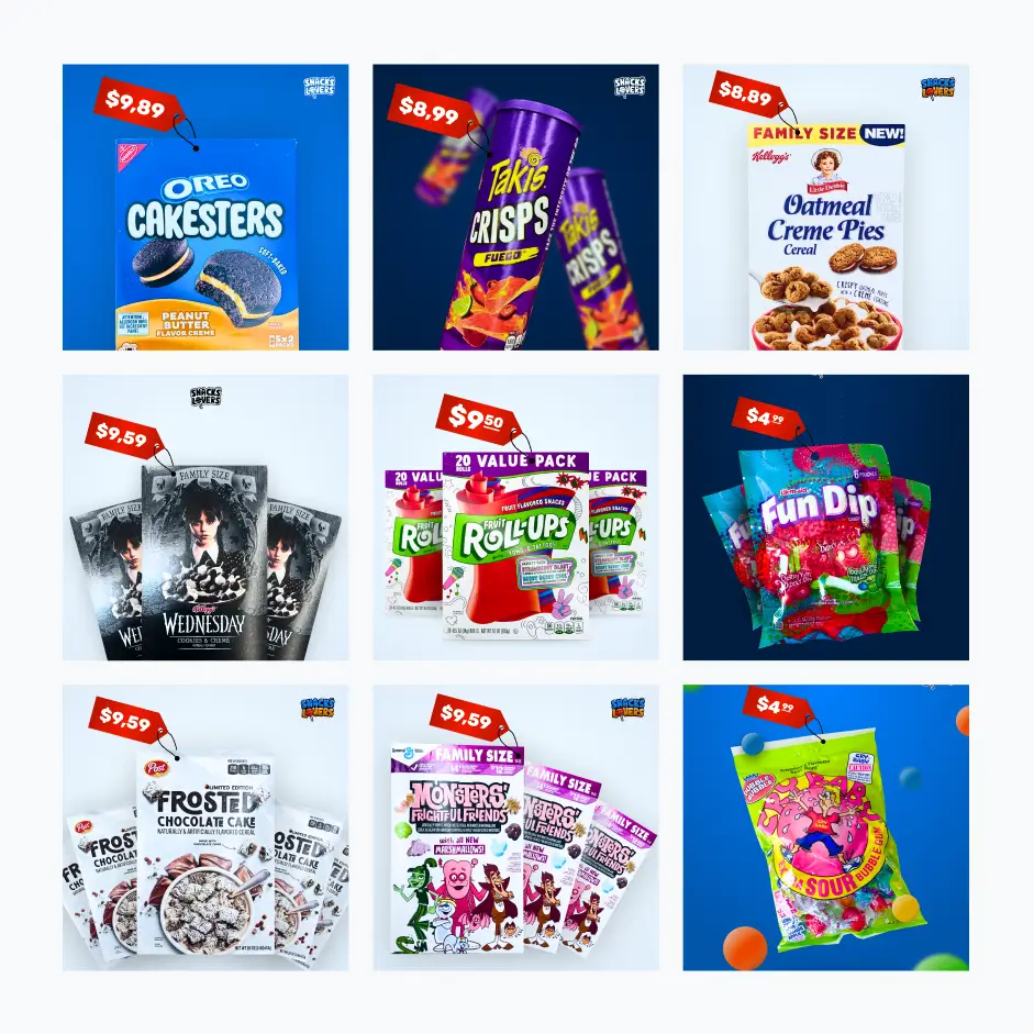 Snacks Lovers Rebranding — 15